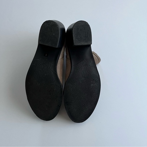 Matisse Womens Suede Ankle Boots Sz 6M Tan Zip Studded Booties Boho - Picture 8 of 11